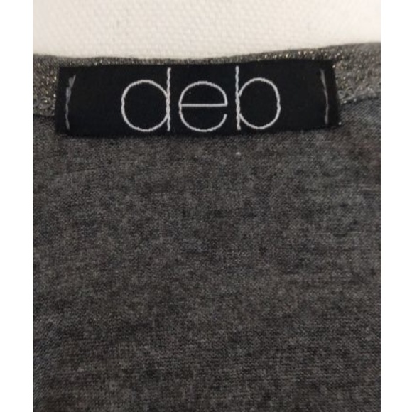 DEB Sheer Metalic Skull & Bones T Shirt - Picture 5 of 6